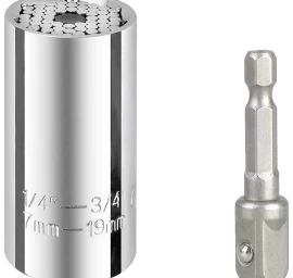 Galvutė universali su antgaliu (7-19mm)