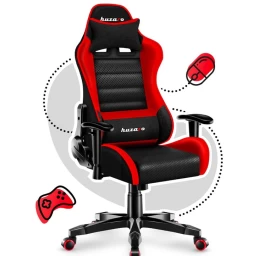 Gaming chair for children Huzaro HZ-Ranger 6.0 Red Mesh, black and red