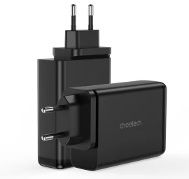 Gan 140w 4 Prievadų įkroviklis 2x Usb-c + 2x Usb - Juodas