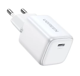 Gan 1x Usb-c 30w Pd Nexode Mini Greitasis įkroviklis Baltos Spalvos