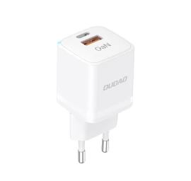 Gan 33w Pps Usb-c Usb-a Tinklo įkroviklis, Baltos Spalvos