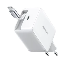 Gan Tinklo įkroviklis Su Ištraukiamu Usb-c Kabeliu 67 W - Baltas