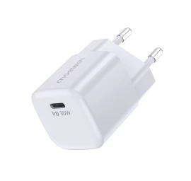 Gan Usb-c Pd 30w Tinklo įkroviklis, Baltas