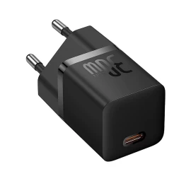 Gan5 30 W Usb-c Tinklo įkroviklis Su 100 W Usb-c Kabeliu - Juodas