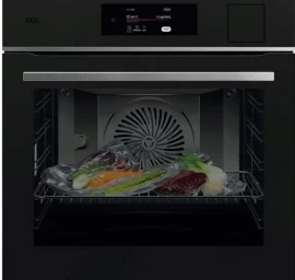 Garinė orkaitė AEG ,TP8SB731AT Pilni garai (100%) su ,,Sous Vide&#039;&#039;, juoda matinė spalva, A++, Wifi