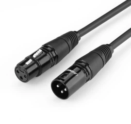 Garso Kabelio Ilgintuvas Xlr Mikrofonui 5 M Juodas