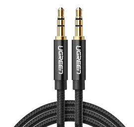 Garso Kabelis 2x Mini Jack 3,5 Mm 2 M Juodas
