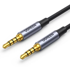 Garso Kabelis Aux Mini Lizdas 3,5 Mm Vyriškas 2 M Juodas