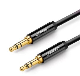 Garso Kabelis Aux Tiesus Kištukas Minijack 3,5 Mm 1 M Juodas