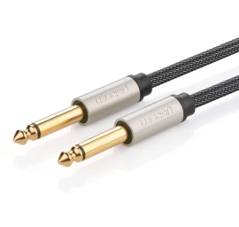 Garso Kabelis Av128 Mono Ts Jack 6,35 Mm 5 M - Pilkas