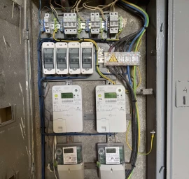 Elektros matavimai ir rangovo aktas