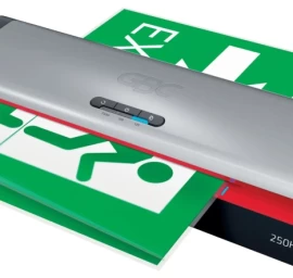 GBC 250HS Office Laminavimo aparatas A3, 500 mm/min, Pilka/Juoda