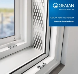 GEALAN Hafen-City-Fenster® - modernus dvigubas langas