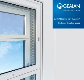 GEALAN Hafen-City-Fenster® - modernus dvigubas langas