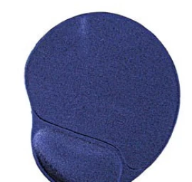 Gel mouse pad with      wrist support