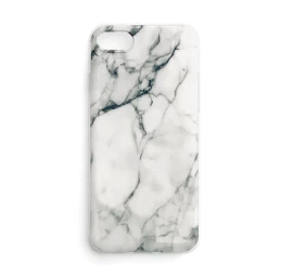 Gelinis Dėklas Marmurinis Samsung Galaxy M51 Marble White