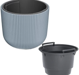Gėlių Vazonas Milly ø 24cm šviesiai Pilkas