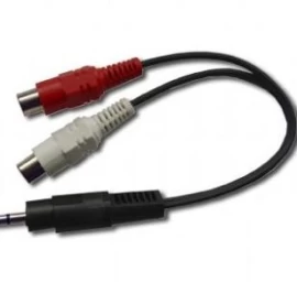 Gembird Cca-406 0,2 M /s1x Minijack 3,5 Mm (kištukas) 2x Rca (kištukas)