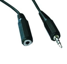 Gembird Cca-423-2m 2m /s1x Minijack 3,5 Mm (kištukas) 1x Minijack 3,5 Mm (lizdas)