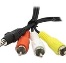 Gembird Cca-4p2r-2m 2m /smini Telefonas 3,5 Mm 3x Rca