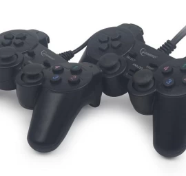 gembird Dviejų Kompiuterių Usb Dvigubos Vibracijos žaidimų Padas Jpd-udv2-01