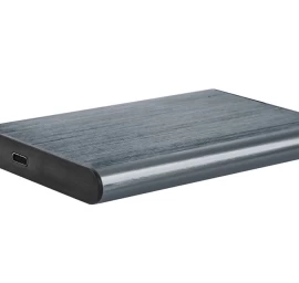 GEMBIRD EE2-U3S-6 HDD/SSD Drive enclosure 2.5inch with USB Type-C port USB 3.1 brushed aluminum grey