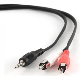 Gembird Jack 3,5 Mm - 2xcinch 1,5 M 1,5 M /s1x Minijack 3,5 Mm (kištukas) 2x Rca (chinch)