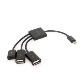 Gembird Micro Usb Otg Atminties Kortelių Skaitytuvas Uhb-otg-02