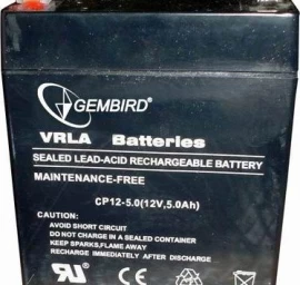 Gembird Nepertraukiamo Maitinimo šaltinio Akumuliatorius Bat-12v5ah