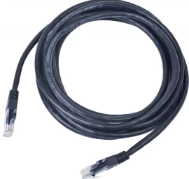 Gembird Patchcord Cat.5e 5 M Rj45 Apvalkalas Užtvindytas Juodas 5 Patchcord
