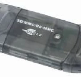 Gembird Usb 2.0 Atminties Kortelių Skaitytuvas Fd2-sd-1