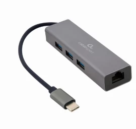 Gembird Usb šakotuvas A-cmu3-lan-01