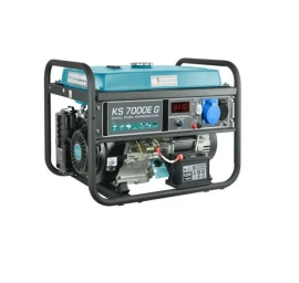 Generatorius benzinas/dujos 5500W, KS 7000E G, KÖNNER &amp; SÖHNEN