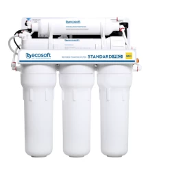 Geriamo vandens sistema Ecosoft Standart PRO su mineralizacija ir slėgio pakėlimo siurbliu Geriamo vandens sistema Ecosoft Standart PRO su mineralizacija ir slėgio pakėlimo siurbliu