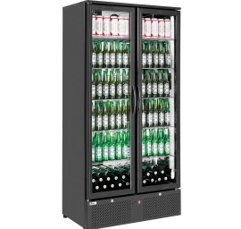 Gėrimų Baro šaldytuvas 2 Durų 90 Cm Pločio 458l
