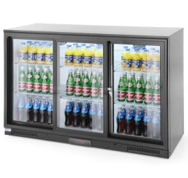 Gėrimų Baro šaldytuvas 3 Durų šaldytuvas 6 Lentynos 300 W 303 L - Hendi 235836