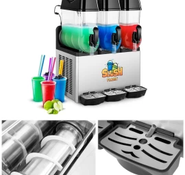 Gėrimų Dozatorius Slush Granita Triple 3x 12l