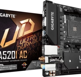 Gigabyte A520i Ac (socket Am4 / Mini Itx) Pagrindinė Plokštė