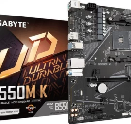 Gigabyte B550m K Pagrindinė Plokštė (socket Am4 / Micro Atx)