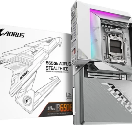 Gigabyte B650e Aorus Stealth Ice Pagrindinė Plokštė (socket Am5 /atx)