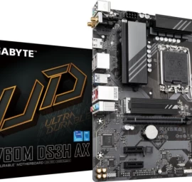 Gigabyte B760m Ds3h Ax Motininė Plokštė (socket 1700 / Micro Atx)