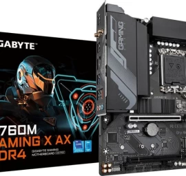 Gigabyte B760m Gaming X Ax Pagrindinė Plokštė (socket 1700 / Micro Atx)