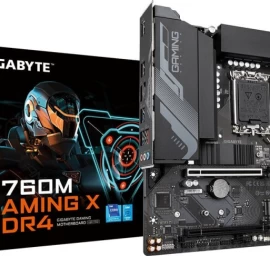 Gigabyte B760m Gaming X Ddr4 Motininė Plokštė (socket 1700 / Micro Atx)