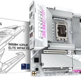 Gigabyte B860m A Elt Wf6e Ice Pagrindinė Plokštė (lga1851 /matx)
