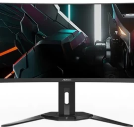 Gigabyte Co49dq Monitorius (49&amp;quot; /oled /144hz /5120 X 1440 / Juodos Spalvos)