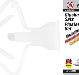 Gipso plokščių kaiščių asortimentas | 25 vnt. (80843)