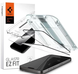 Glas.tr Ez Fit Fc Grūdintas Stiklas Iphone 15 Pro Max Juodas - 2 Vnt.