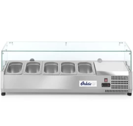 Glazūruota šaldymo Vitrina 5 X Gn 1/4 - Hendi 232903