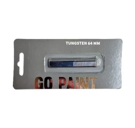 Go Paint, pakaitinis dažų grandiklio peilis, dviašmenis kietmetalio peilis - 64mm - 1