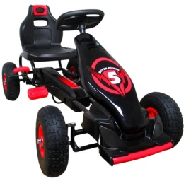 Gokart G8 Red, Vaikiškas Kartingas, Pripučiami Ratai